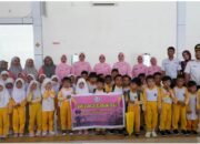 54 Anak TK Bina Karakter dan Bhayangkari Pariaman Dapat Edukasi Dunia Perkeretaapian