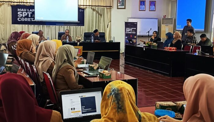 Dukung Kepatuhan Pajak, ASN Pemkab Agam Dibekali Sosialisasi SPT Coretax