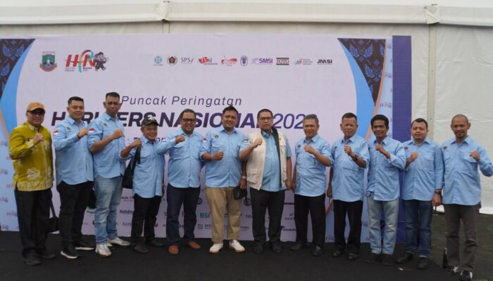 HPN 2026: Hendri Arnis, Pimpinan DPRD dan PWI Padang Panjang Hadir di Banten 