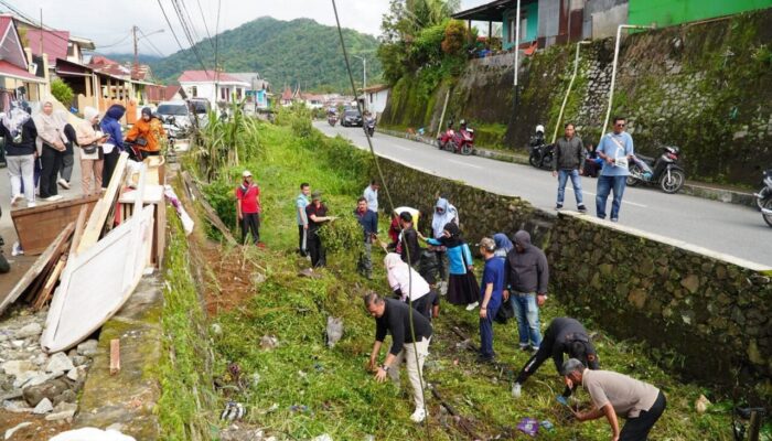 Wako Hendri Arnis Pimpin Aksi Korve dan Indonesia ASRI: Goro dari Simpang Kebun Sikolos hingga Tanah Pak Lambik