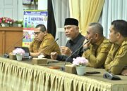 Rakor Bersama Pemkab Limapuluh Kota, Gubernur: Kepala Daerah dan Wakil Harus Kompak, Sekda Berperan Menyatukan 