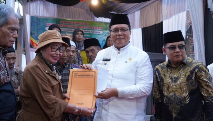 Terima Hibah Lahan 9,5 Hektare: Sekolah Rakyat Dibangun di Tanjung Alam, Tanah Datar 