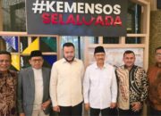 Temui Gus Ipul, Fadly Amran Bahas Sekolah Rakyat dan Penanganan Pascabencana