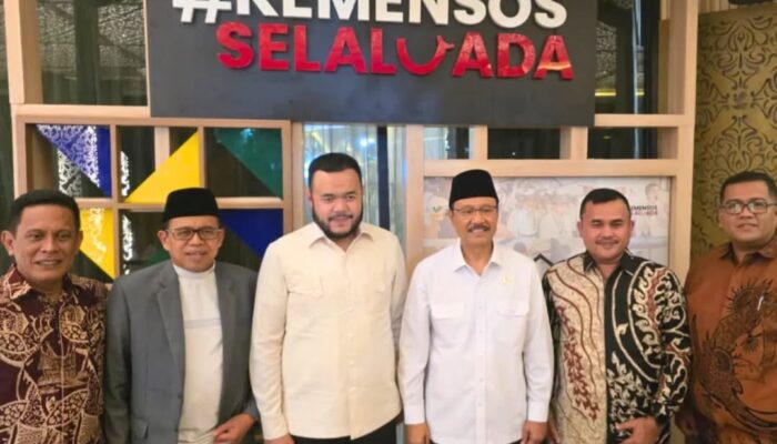 Temui Gus Ipul, Fadly Amran Bahas Sekolah Rakyat dan Penanganan Pascabencana