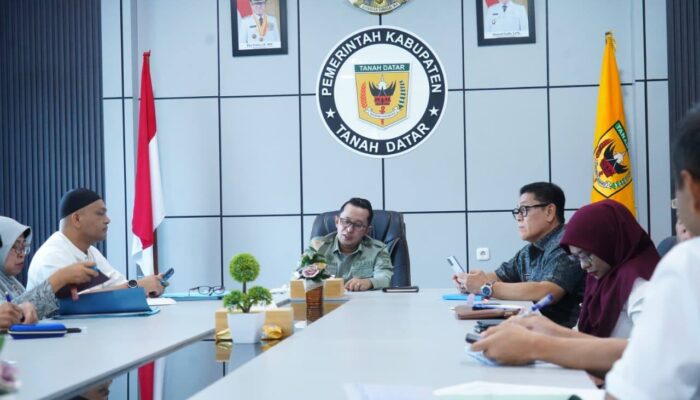 Rakor Bersama Satgas RR: Eka Putra Sampaikan Pembangunan Huntara Tuntas 100 Persen