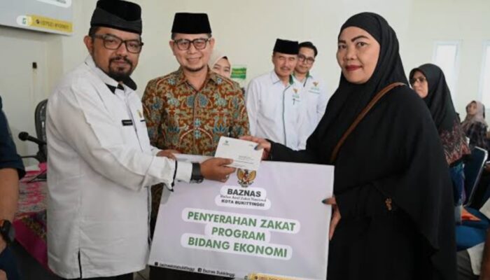 Memasuki Ramadhan, 175 Mustahik Terima Zakat Baznas Bukittinggi