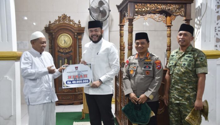 Subuh Ramadhan di Masjid Ikhwanussafa: Wako Padang Beberkan Progress Pembangunan 640 Huntap di Tiga Lokasi