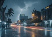 Info Cuaca BMKG, Hujan Lebat Disertai Petir Landa Wilayah Sumbar Sabtu Malam Ini