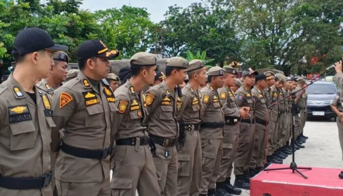 Lebaran Aman dan Nyaman: Satpol PP Padang Siagakan 438 Personel di 4 Lokasi Strategis