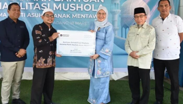 PT Angkasa Pura Bantu Rehab Mushalla Asrama Panti Asuhan Khusus Anak Mentawai