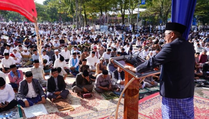 Pemkab Tanah Datar Gelar Shalat Id Dua Hari, Bupati: Jadikan Perbedaan untuk Mempererat Ukhuwah Islamyiah