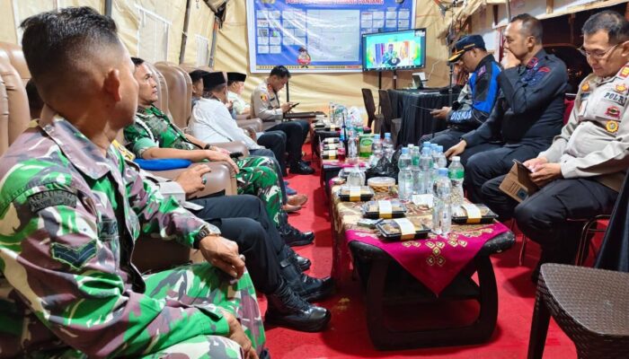 Wawako Padang Panjang Ikuti Pemantauan Nasional Pengamanan Idul Fitri Bersama Kapolri 