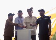 Andre Rosiade dan Menteri PU Ground Breaking Pembangunan Sabo Dam Gunung Marapi di Tanah Datar
