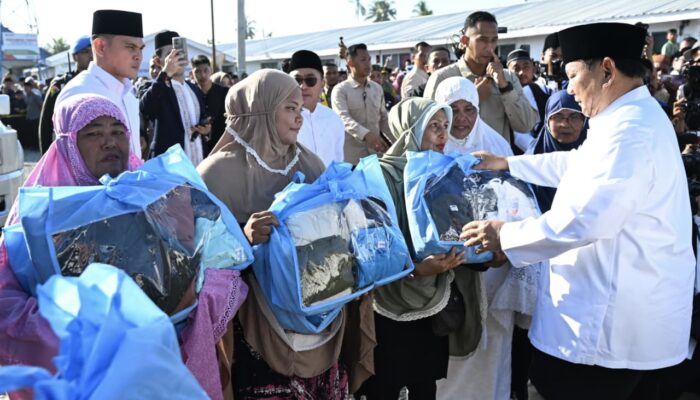 Presiden dan Kepala BNPB Rayakan Idul Fitri Bersama Warga Aceh Tamiang