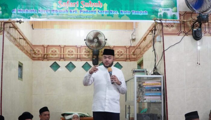 Safari Subuh Ramadhan: Wako Ajak Warga Dukung Progul ‘Padang Rancak’ dan Smart Surau