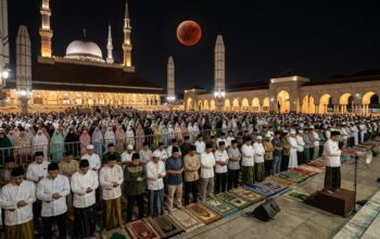 Malam Ini Gerhana Bulan Total, Begini Tata Cara Shalat Khusuf