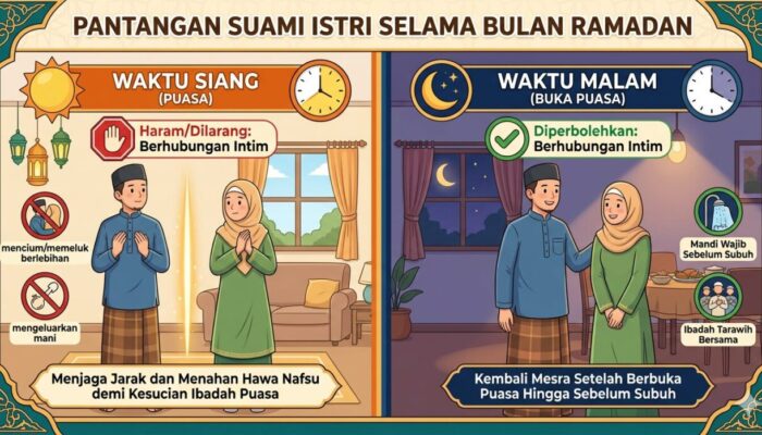 Apa Hukum Bersetubuh bagi Suami Istri di Siang Ramadhan?