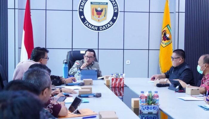 Percepat Pemulihan Pascabencana, Bupati Tanah Datar Instruksikan OPD Susun Data Akurat Demi Dana TKD