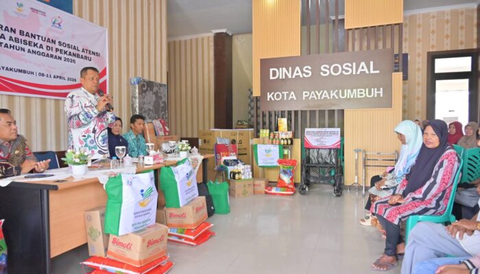 Gandeng Kemensos, Pemko Payakumbuh Salurkan Bantuan ATENSI Rp188 Juta untuk 90 Warga