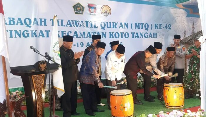MTQ ke-42 Koto Tangah: Ratusan Kafilah Muda Siap Unjuk Gigi di Padang
