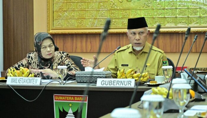 Gubernur Mahyeldi Kritik Kebijakan Fiskal Pusat di Depan DPD RI: Berisiko Picu Ketimpangan Daerah