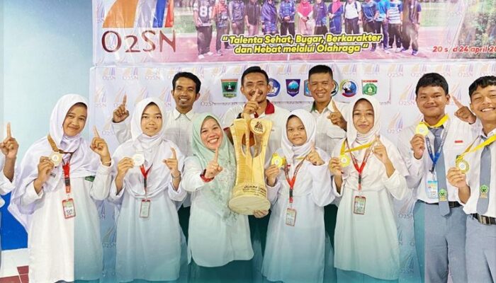 MAN 1 Padang Panjang Raih Juara Umum O2SN 2026, Dominasi Lima Cabang Olahraga