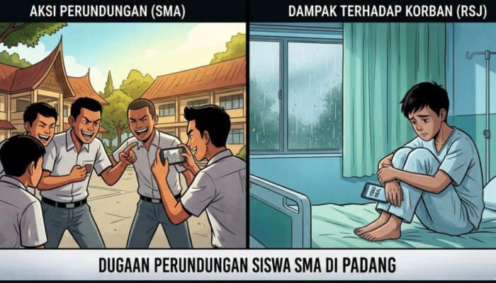 Viral! Dugaan Perundungan di SMA Padang: Korban Alami Depresi Berat hingga Dirawat di RSJ