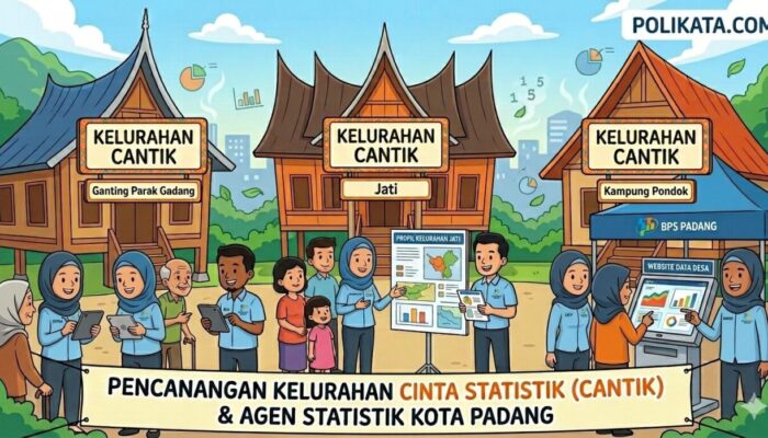 Tingkatkan Kualitas Data, BPS Tetapkan Tiga Kelurahan Cinta Statistik di Kota Padang