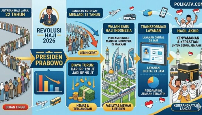 Revolusi Haji 2026: Presiden Prabowo Pangkas Antrean 22 Tahun dan Turunkan Biaya
