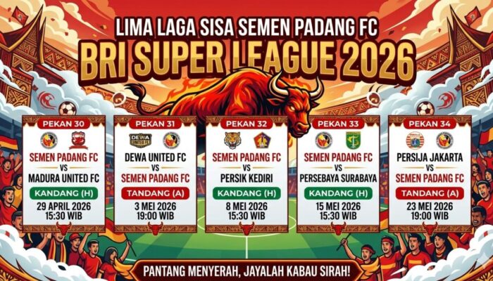 Hidup Mati Kabau Sirah! Coach Imran: Lawan Madura United Adalah Final Pertama Semen Padang FC