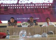 Bandar Narkoba Lintas Provinsi Diringkus di Bukittinggi, Polisi Temukan 1,1 Kg Sabu Palsu