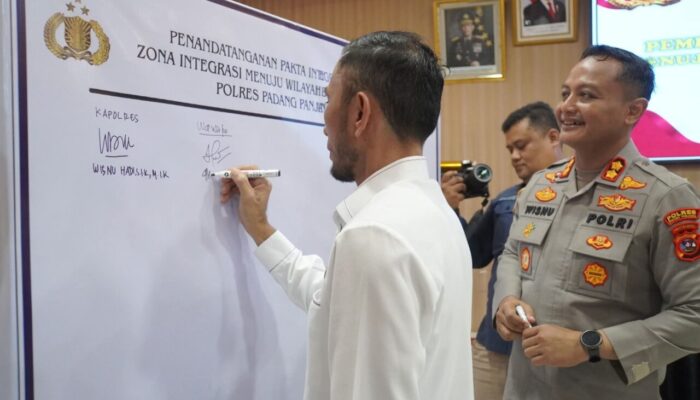 Padang Panjang Lawan Korupsi! Polres Canangkan Zona Integritas Menuju WBK