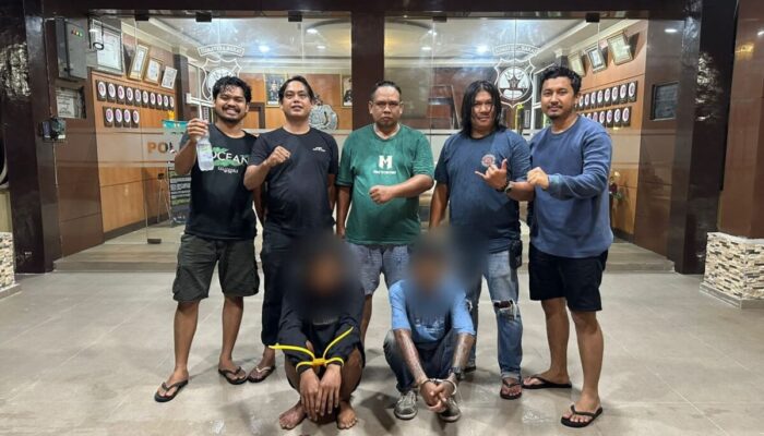 Alarm Berdering, Awin dan Ojak Tak Berkutik Dikepung Tim Klewang Usai Jarah Tower Sawahan