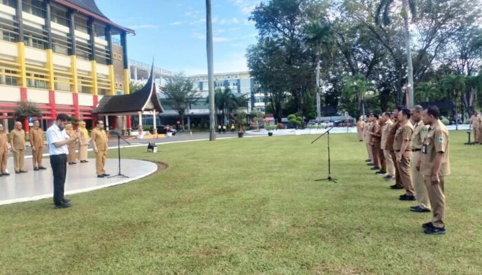 Pimpin Apel ASN, Jasman Rizal Ajak Doakan Wagub Sumbar yang Alami Insiden Kecelakaan