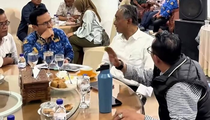 Bawa Pejabat Teras Kementerian, Menteri PU Dody Hanggodo Tinjau Proyek Sekolah Rakyat di Tanah Datar