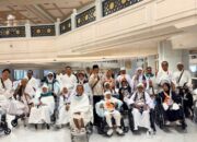 Jemaah haji solsel Sehat jelang puncak wukuf di arafah