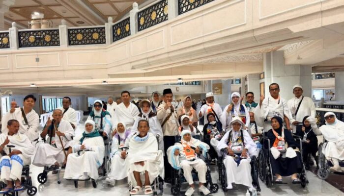 Kondisi Prima Menjelang Wukuf, Jamaah Haji Solsel Diingatkan Tak Lepas dari Rombongan