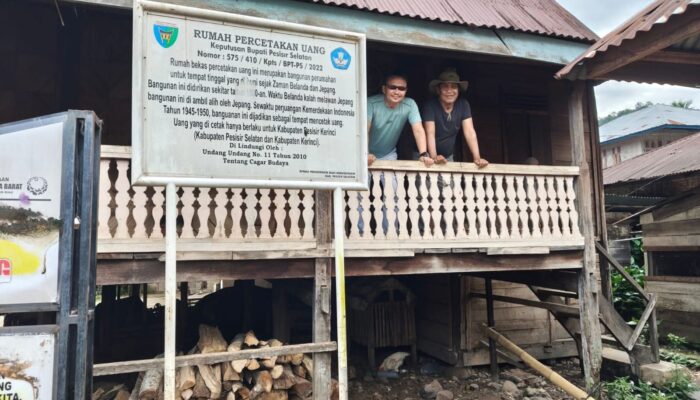 Menyelamatkan Jejak Uang Republik: Rumah Cetak Pitih Lengayang Segera Dipugar