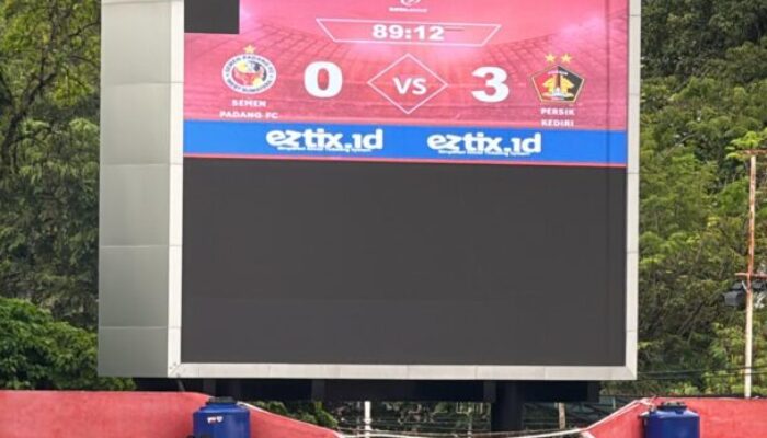 Semen Padang FC Dipermalukan Persik 0-3, Kado Perpisahan Paling Pahit untuk Liga 2