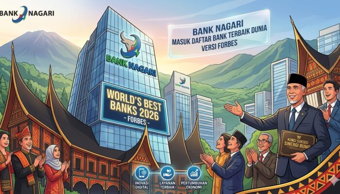 Bank Nagari Masuk Daftar Bank Terbaik Dunia Versi Forbes, Mahyeldi Ungkap Kunci Sukses BUMD Sumbar