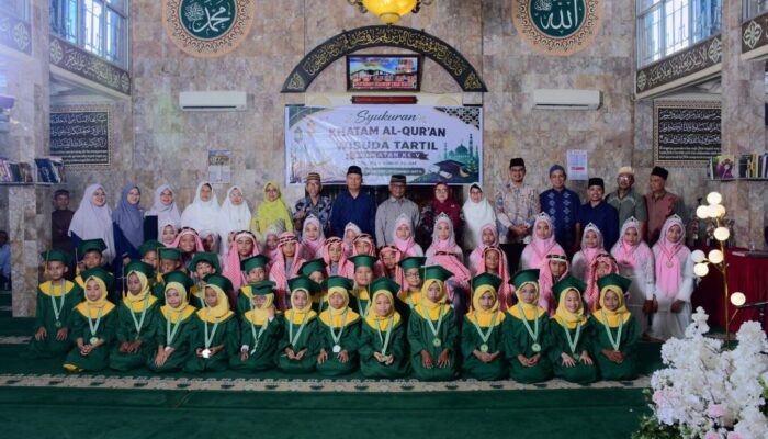 Gelar Khatam Al Quran dan Wisuda Tartil Angkatan ke-V, TPQ Nurul Islam Ulak Karang Siap Sukseskan Smart Surau