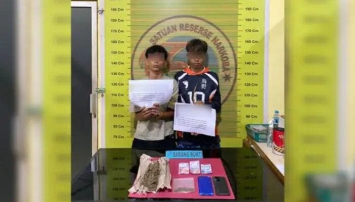 Tamatan SD Jadi Pengedar: Dua Remaja di Pesisir Selatan Diciduk Polisi Saat Edarkan Ganja