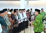 Gencarkan Smart Surau, Maigus Nasir Lantik Pengurus DMI Kelurahan se-Kota Padang