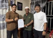 Semen Padang Serahkan Bantuan Bangunan Pascakebakaran di Kelurahan Lambung Bukit