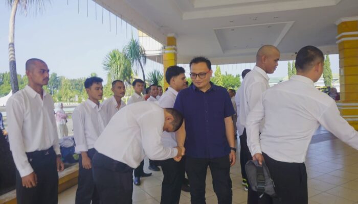 Dongkrak Kompetensi, Pemkab Pasbar Berangkatkan 44 Calon Satpam Gada Pratama ke Riau