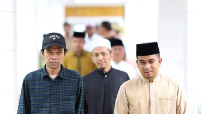Momen Hangat Wako Solok Sambut UAS dan Yayasan Tabung Wakaf Umat