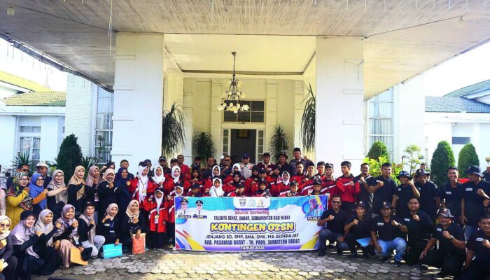 Siap Harumkan Nama Daerah, Atlet O2SN Pasaman Barat Siap Tempur di Tingkat Provinsi