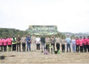 Pulihkan Lahan Bekas Tambang PT GTC, Kapolda Sumbar dan Wawako Sawahlunto Tanam Ratusan Pohon program ‘Sejuk Asri’