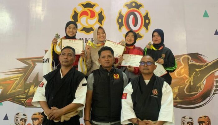Pasaman Barat Tembus 10 Besar Kejurnaswil Kempo 2026, Winda dan Wiratul Raih Emas