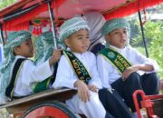 Meriah! Pawai Bendi Khatam Al-Qur’an Ke-49 di Sawah Dangka Agam Cetak Generasi Madani